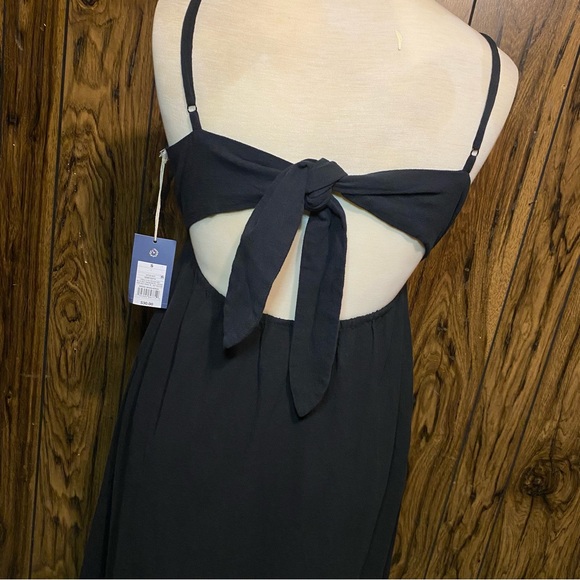 Universal Thread Black Sleeveless Tie-Back A-Line Dress - Picture 4 of 9